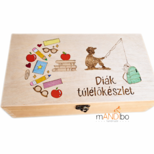 Diák túlélőkészlet – Egyedi, vicces kézműves ajándék diákoknak évkezdésre vagy ballagásra | mANDIbo handmade