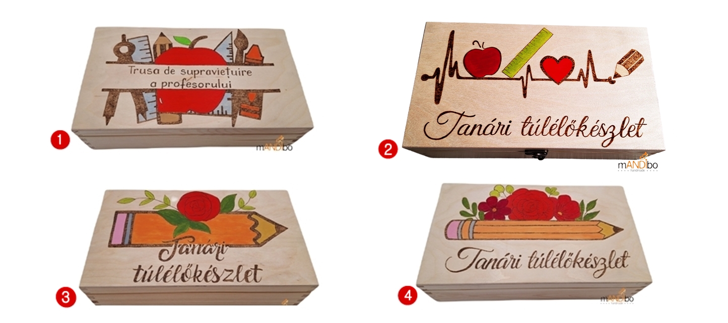 Tanári túlélőkészlet – Egyedi, vicces kézműves ajándék pedagógusoknak évzáróra és ballagásra | mANDIbo handmade (másolat) - Image 2