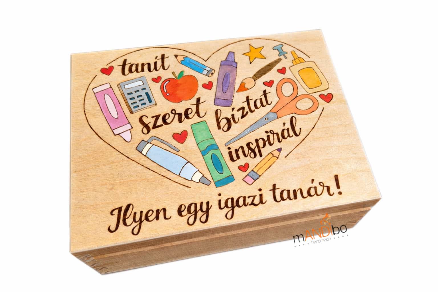 Ilyen egy igazi tanár – Egyedi, vicces kézműves ajándék pedagógusoknak évzáróra és ballagásra | mANDIbo handmade